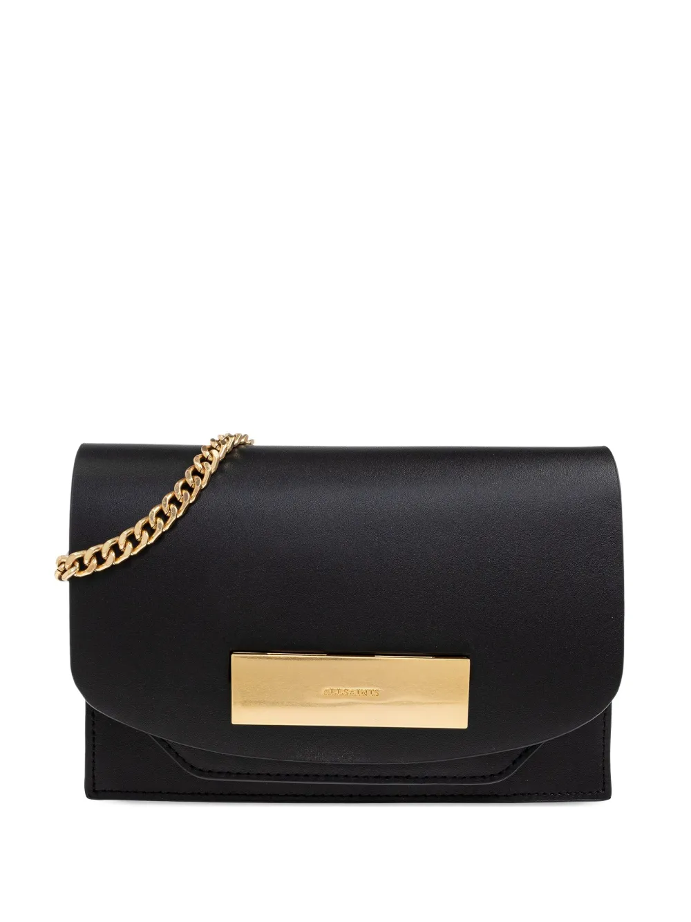 Allsaints Mini Etta Cross Body Bag In Black
