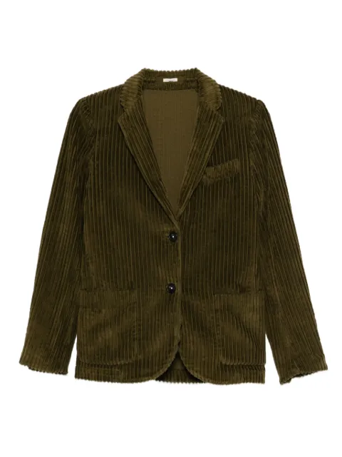 Massimo Alba corduroy notched-lapel blazer