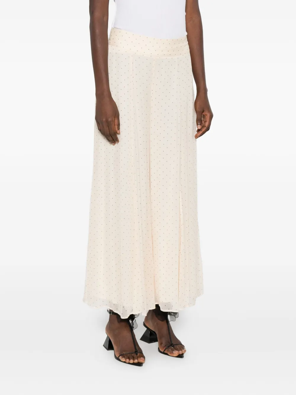 ZIMMERMANN Hypnotic Cascading culottes Beige