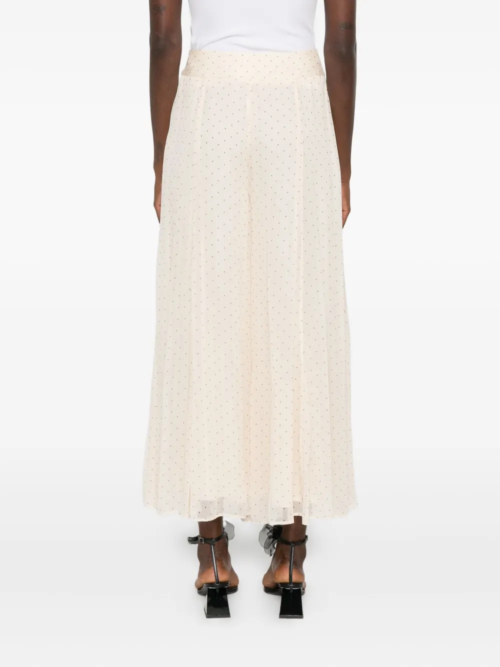 ZIMMERMANN Hypnotic Cascading culottes Beige