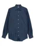 Massimo Alba Canary button-down denim shirt - Blue
