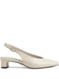 Sam Edelman slingback block-heel pumps - Neutrals