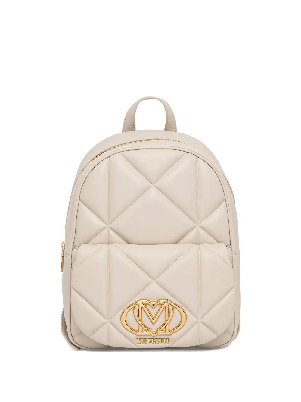 Love Moschino quilted-design backpack - Toni neutri