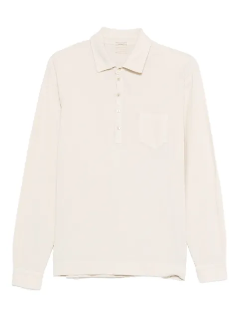 Massimo Alba long-sleeved pocket polo shirt