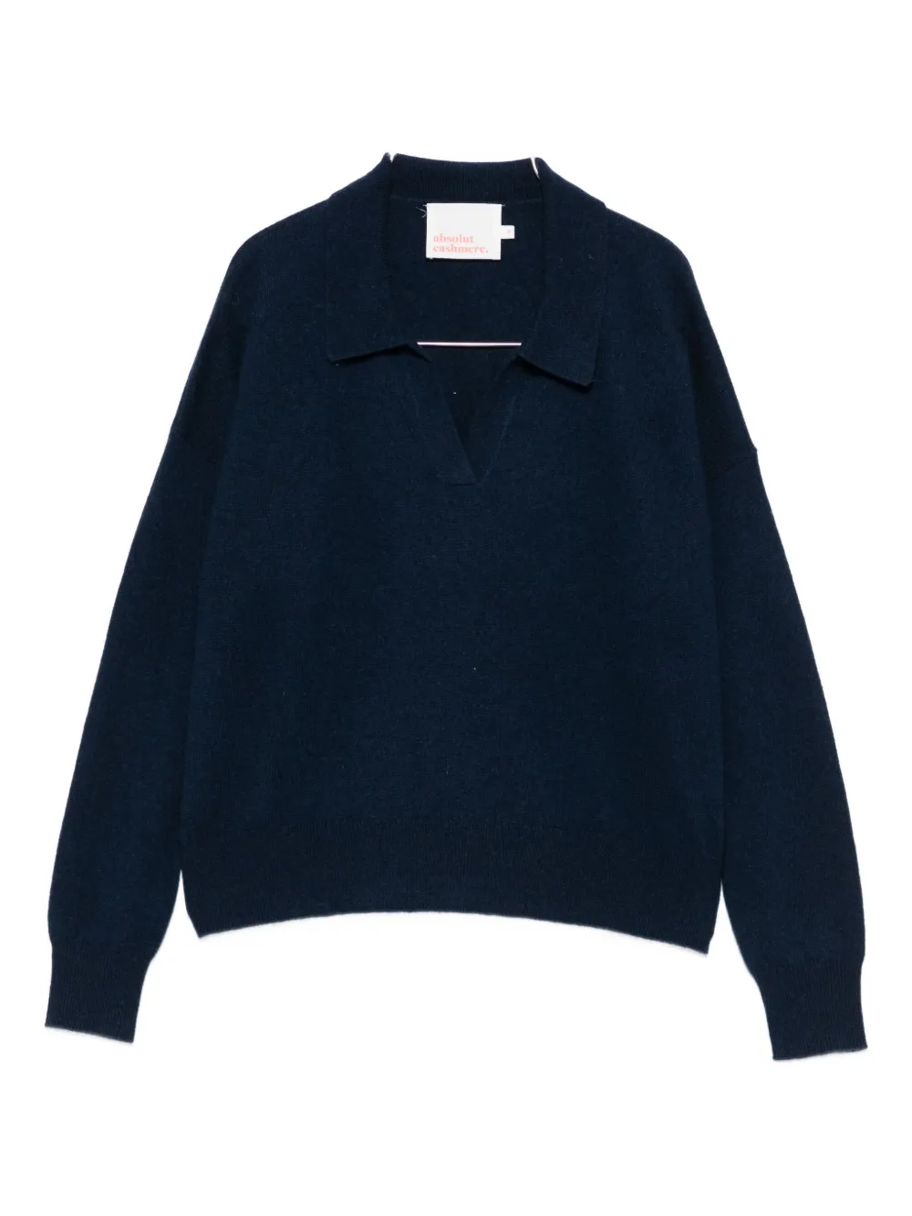 Absolut cashmere V-neck cashmere sweater Blauw