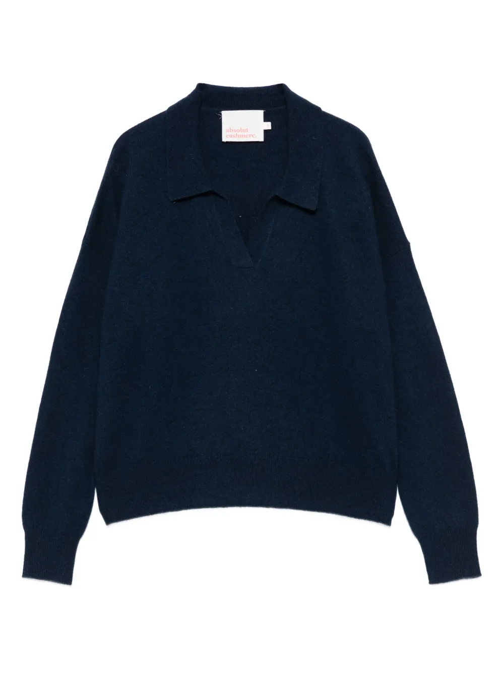 absolut cashmere V-neck cashmere sweater | Blue | Image 1