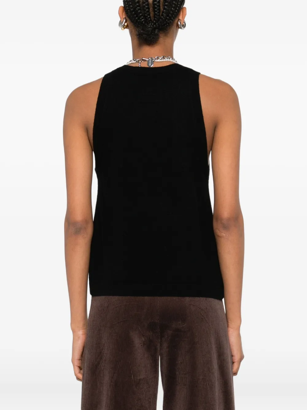 Vanessa Bruno Spencer met ronde hals Zwart