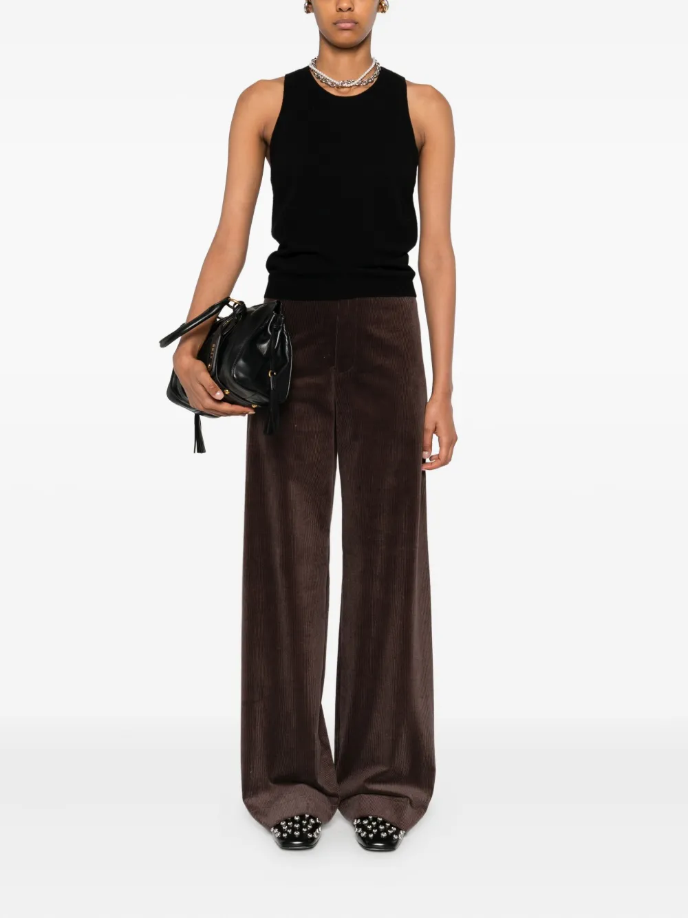 Vanessa Bruno crew-neck sleeveless vest | Vests & Tank Tops | Image 2