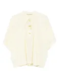 Vanessa Bruno tassel-neck cotton top - Yellow