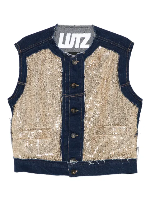 Lutz Huelle Flirt embellished denim vest