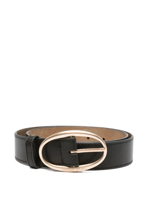 Vanessa Bruno oval-buckle leather belt