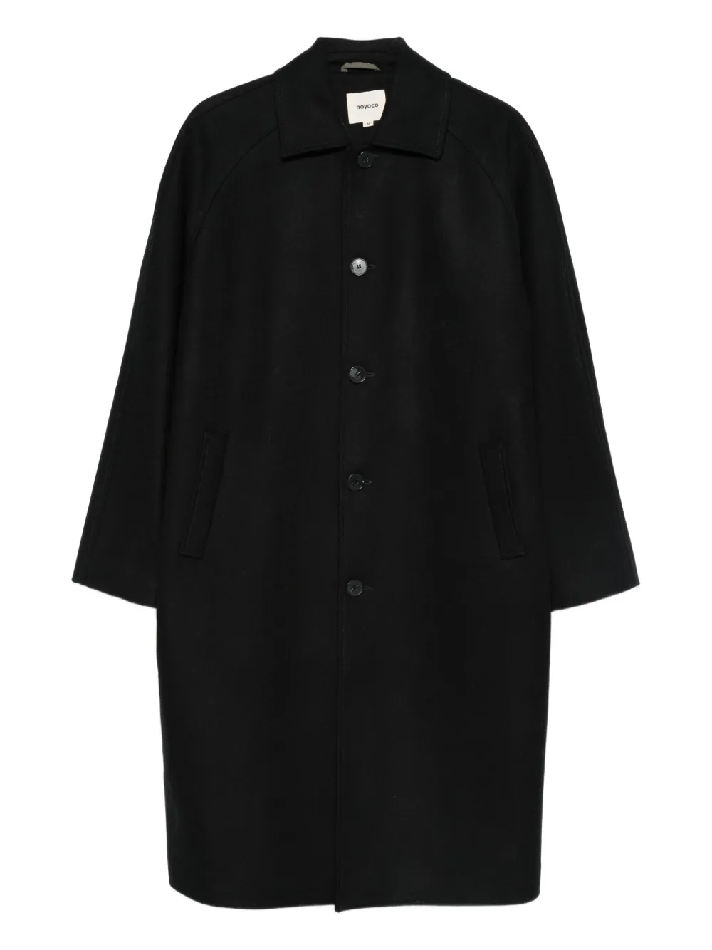 noyoco raglan-sleeve coat | Blue | Image 1