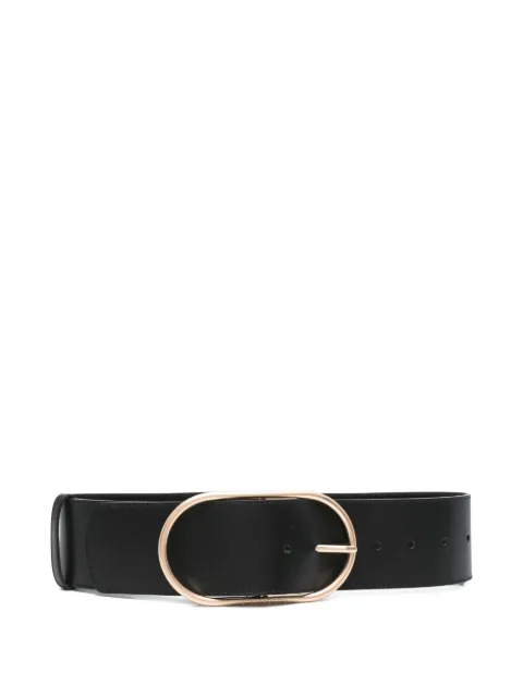 Vanessa Bruno oval-buckle leather belt