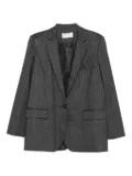 Vanessa Bruno pinstripe single-breasted blazer - Grey