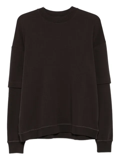 DARKPARK double-sleeve cotton sweatshirt