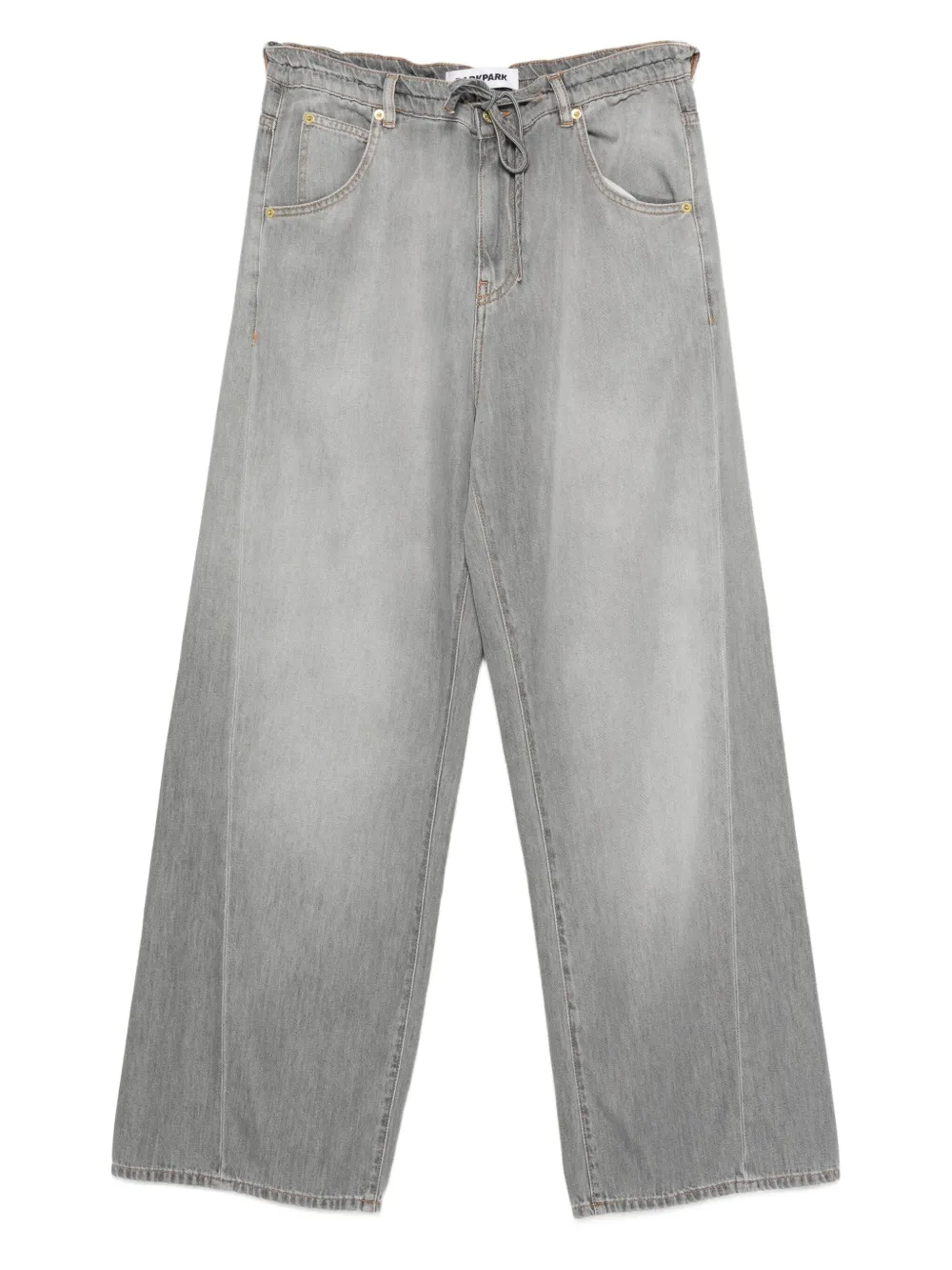 DARKPARK drawstring-waist wide-leg jeans | Grey | Image 1