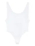 WARDROBE.NYC lace-paneled bodysuit - White