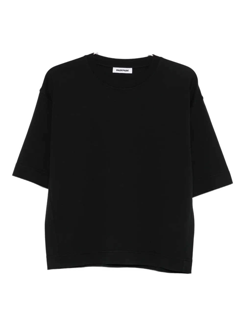 DARKPARK crew-neck short-sleeve top | Black | Image 1
