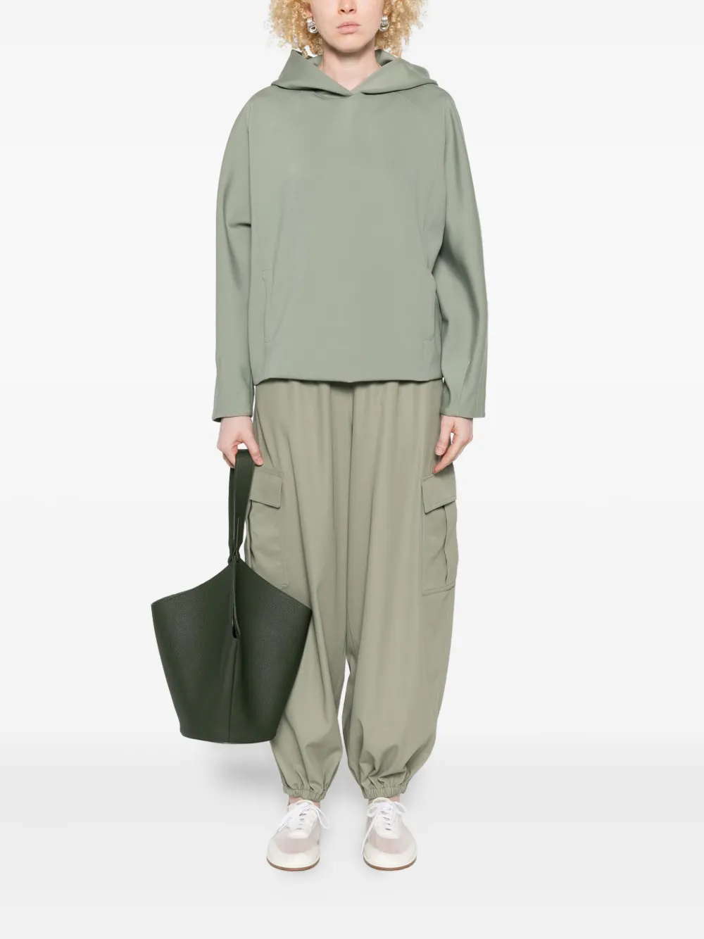 Max Mara elasticated-hem loose trousers | Tapered Pants | Image 2