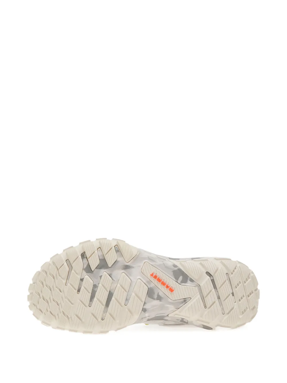 Mammut Hueco Knit II Low sneakers met gebreide vlakken Wit