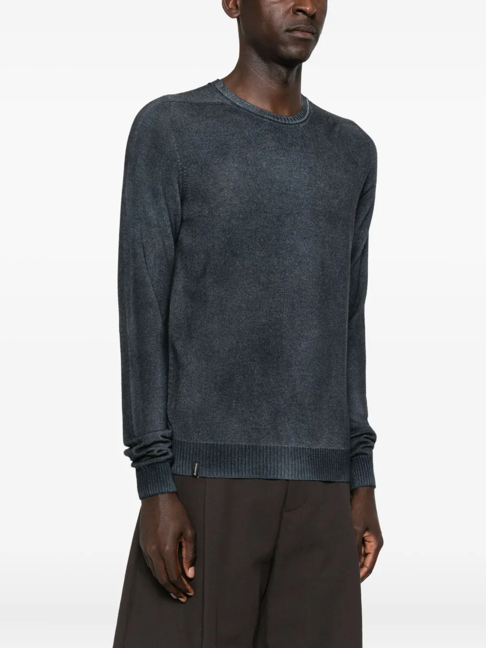  Arovescio Crew-neck Sweater - Blue 