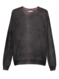 AROVESCIO crew-neck sweater - Black