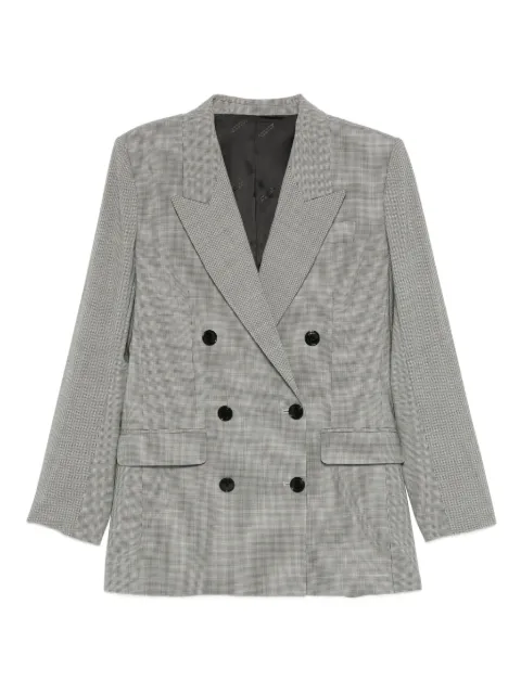 MARANT ÉTOILE checked double-breasted jacket
