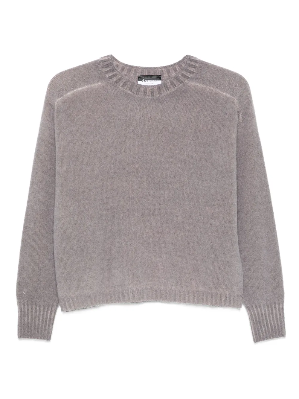 AROVESCIO ribbed-knit sweater | Grey | Image 1