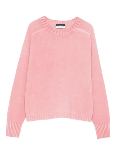 AROVESCIO ribbed-knit sweater 