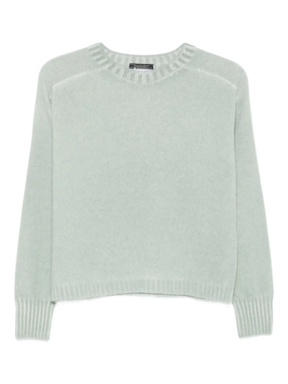 AROVESCIO pull à poignets nervurés | vert | Image 1