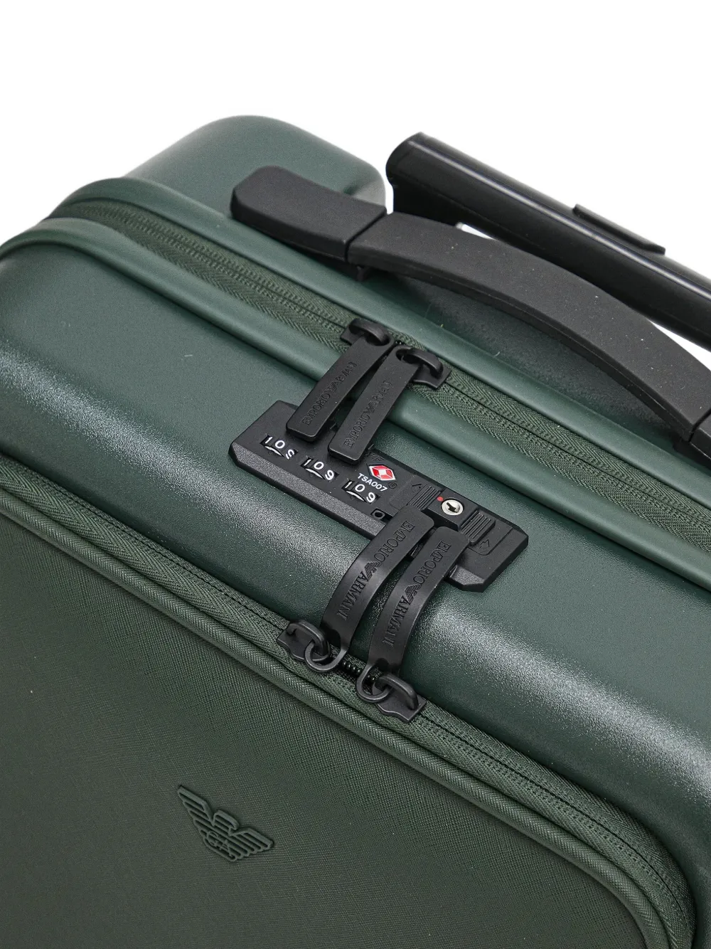 Emporio Armani Reistas met logoplakkaat Groen