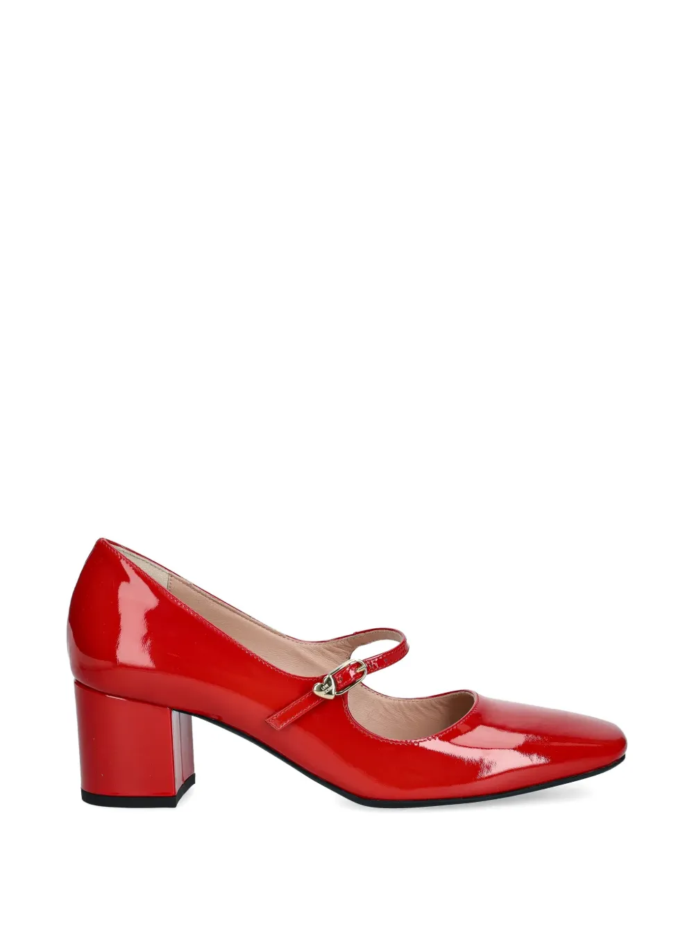 Love Moschino buckle pumps Rood