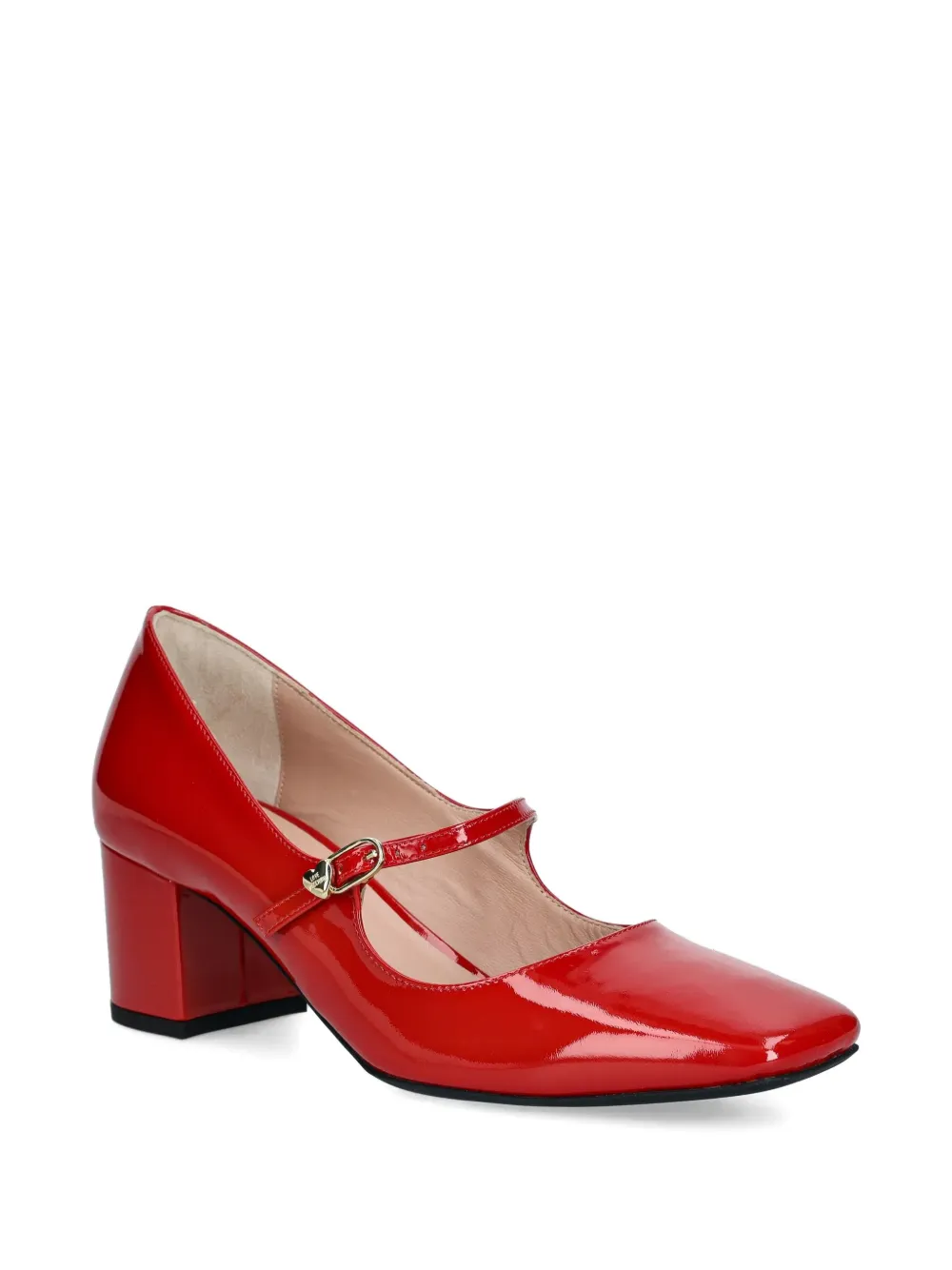 Love Moschino buckle pumps Rood