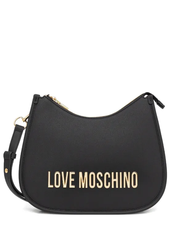Love Moschino ロゴ ショルダーバッグ | ブラック | FARFETCH JP