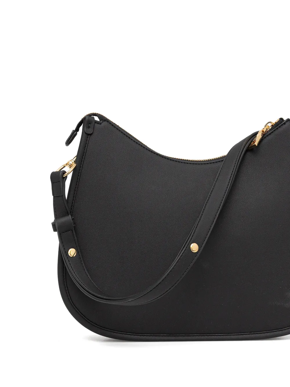 Love Moschino Schoudertas met logo Zwart