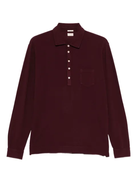 Massimo Alba long-sleeved buttoned polo shirt