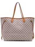 Louis Vuitton Pre-Owned 2014 Damier Azur Neverfull GM tote bag - White