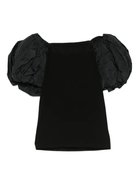 Lutz Huelle puff-sleeves top