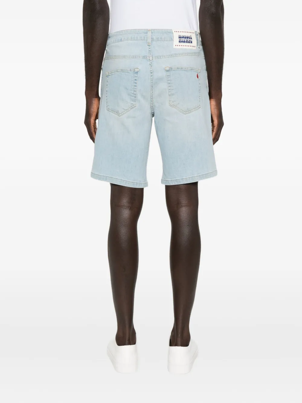 Manuel Ritz Denim shorts met zakken Blauw