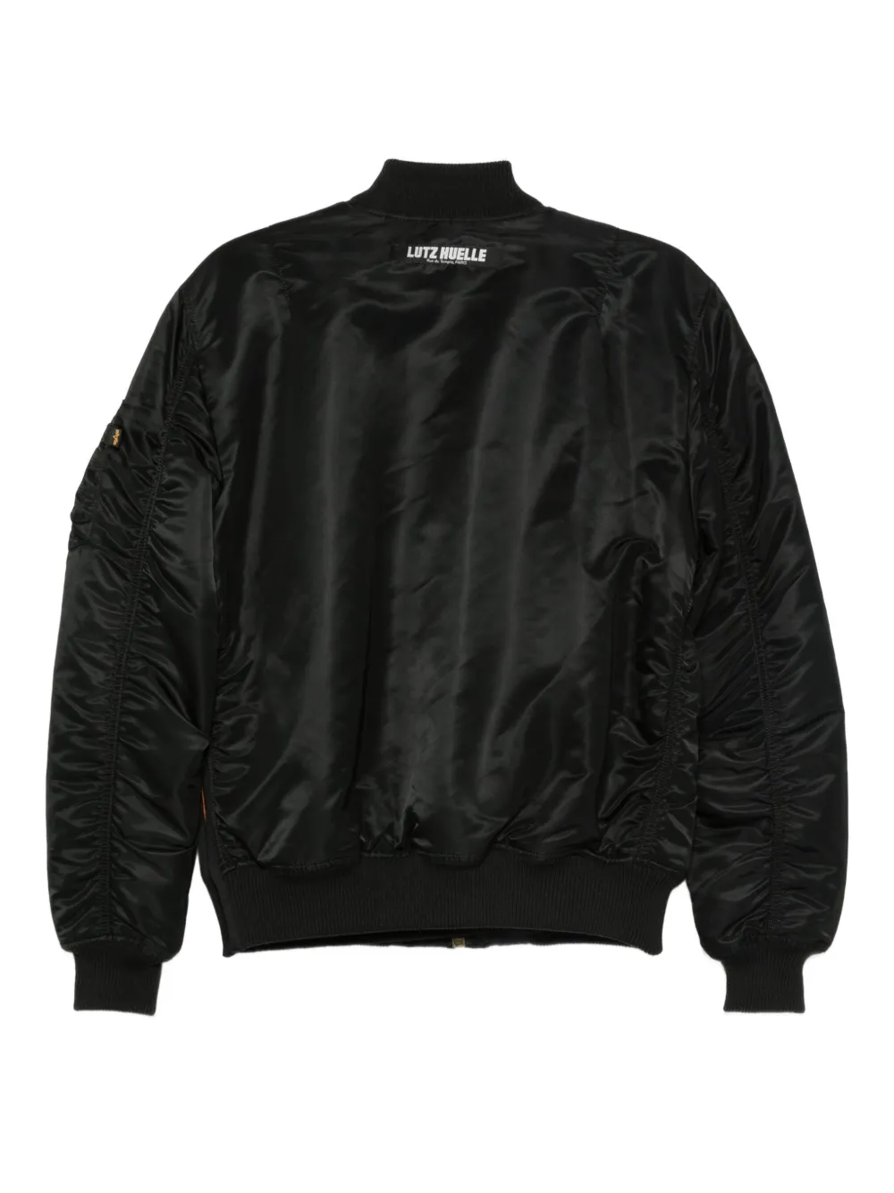 Lutz Huelle ribbed zip-fastening bomber jacket | Varsity Jackets | Image 2