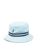 Kangol embroidered-logo bucket hat - Blue