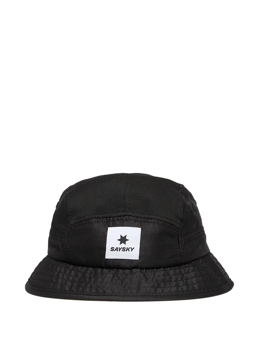SAYSKY star-patch bucket hat | Black | Image 1