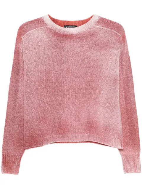 AROVESCIO crew-neck sweater
