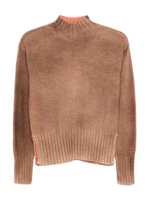 AROVESCIO high-neck sweater