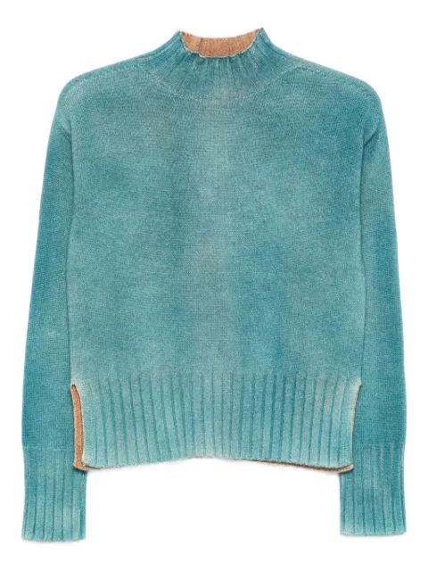 AROVESCIO high-neck sweater