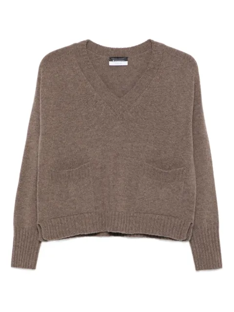 AROVESCIO v-neck sweater
