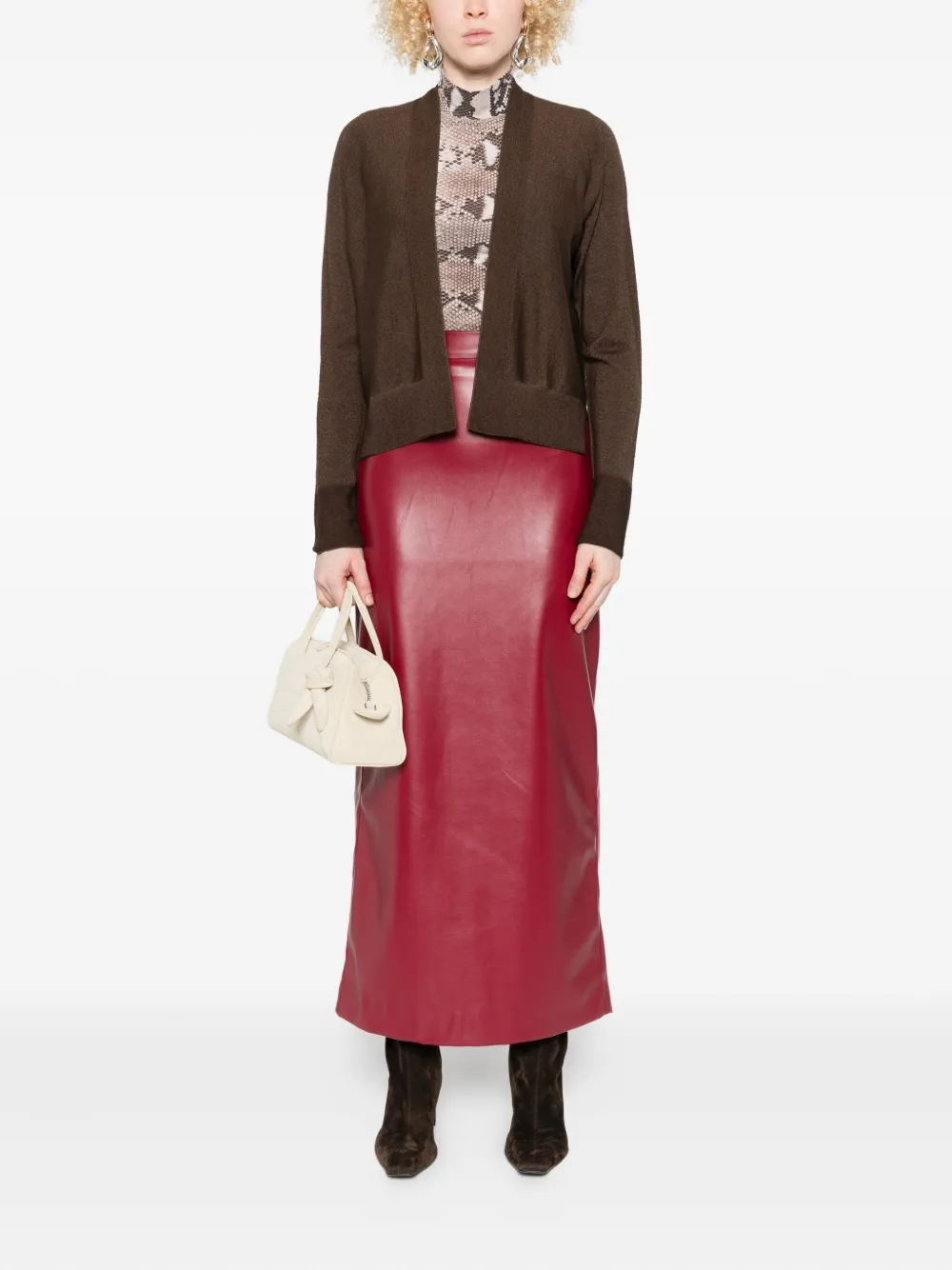 AROVESCIO V-neck long-sleeve cardigan | Cardigans | Image 2