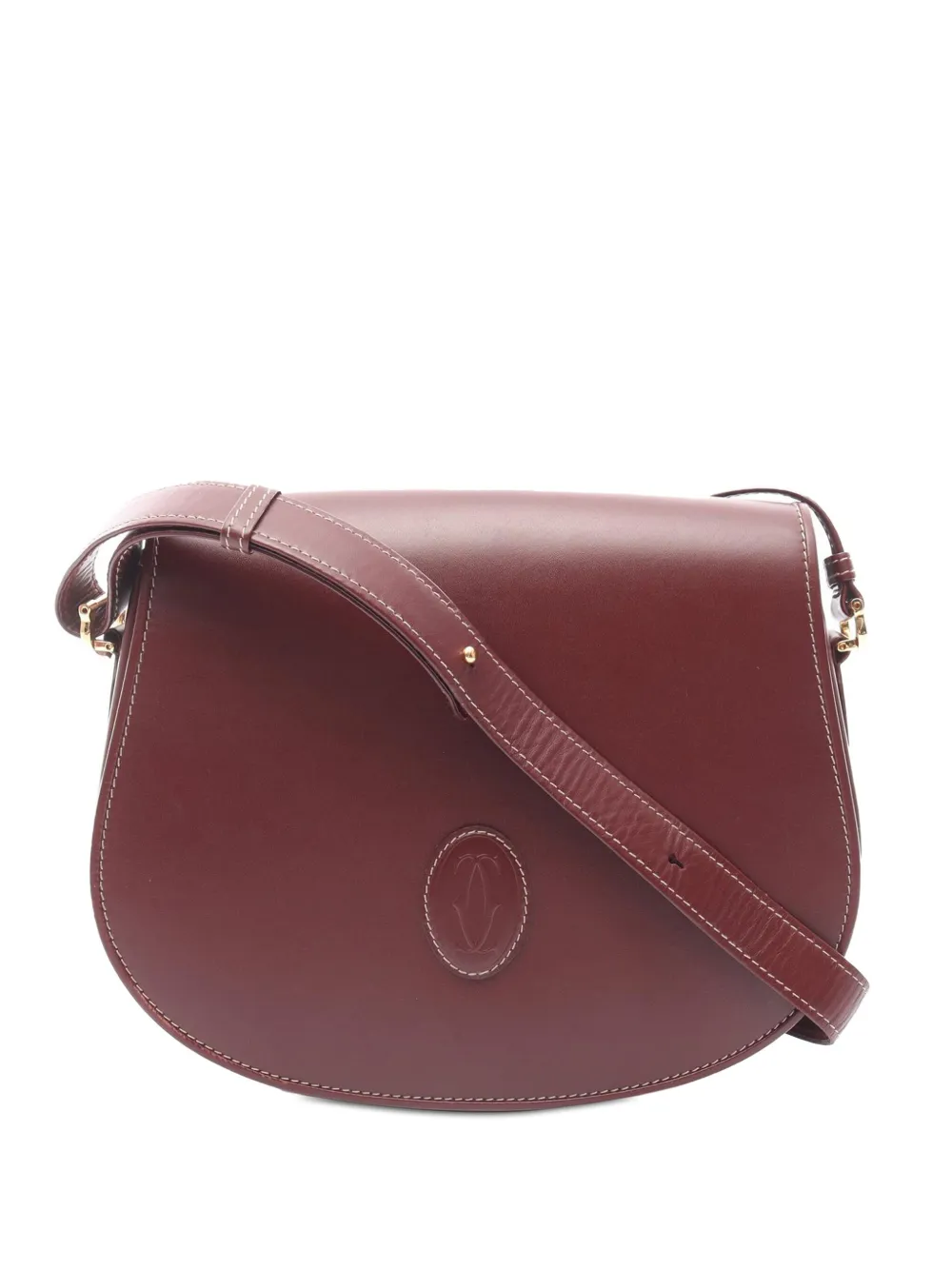 Cartier 20th Century Leather Must De Cartier crossbody bag | Red | Image 1
