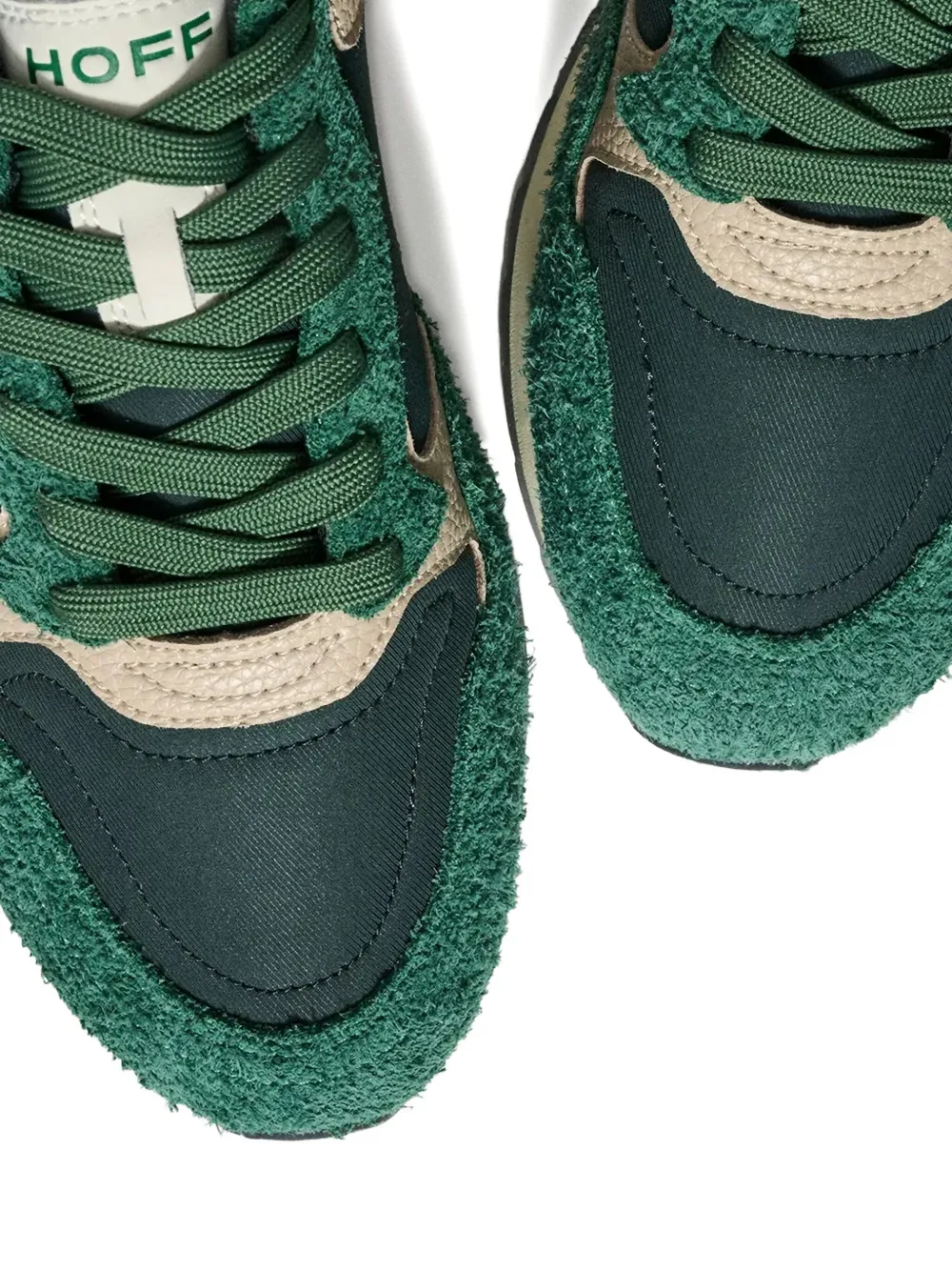 Hoff City Antwerp Lace-up Sneakers In Green