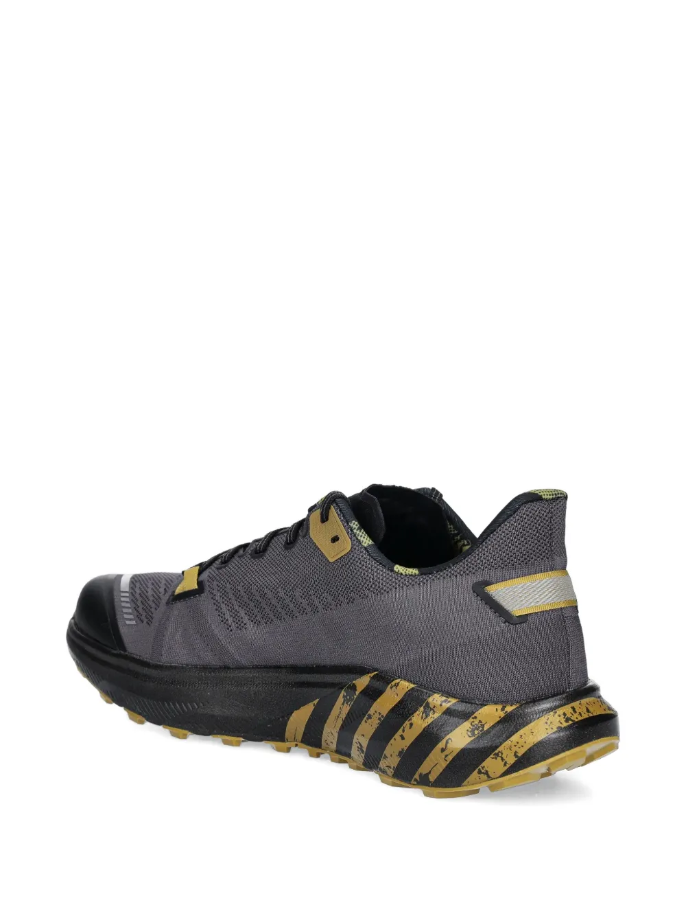 DYNAFIT Trail Graphic gestreepte sneakers Grijs